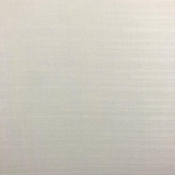 Coupon de tissu en toile de lin rayures tons sur tons blanc cassé 1,50m ou 3m x 1,40m