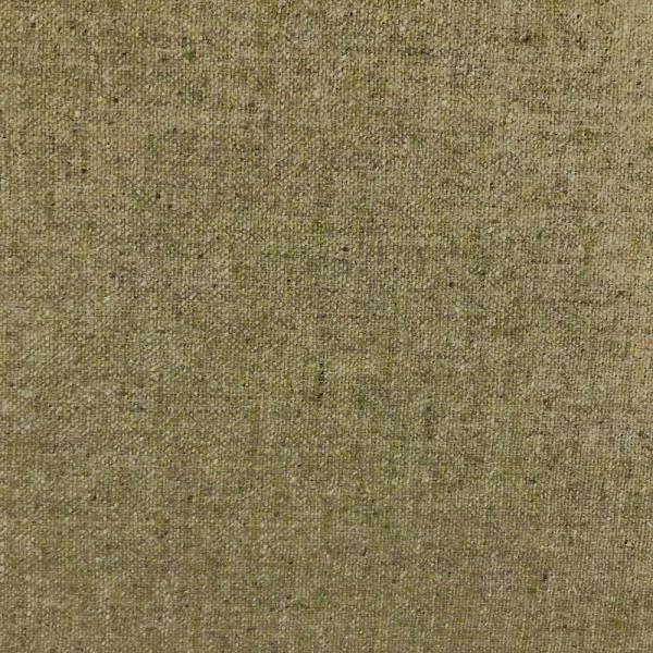Coupon de tissu tweed en laine vert chiné  3m x 1,40m