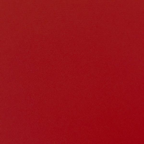 Coupon de tissu jersey molleton non gratté en coton rouge 3m x 1,40m