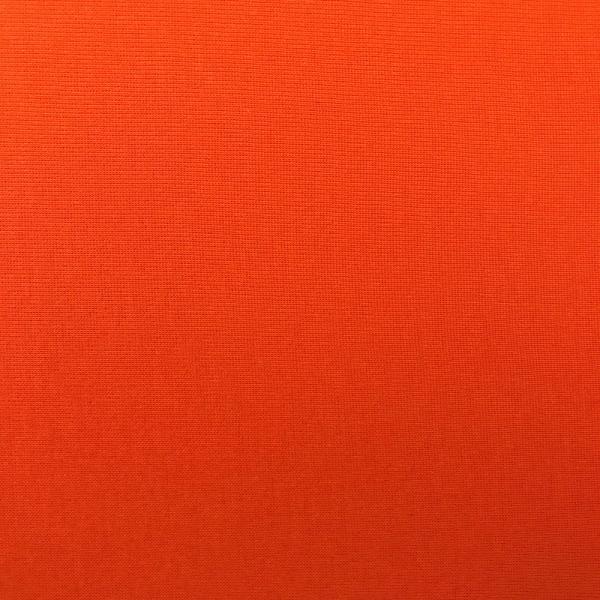 Coupon de tissu en jersey orange vif 4m x 0,90m