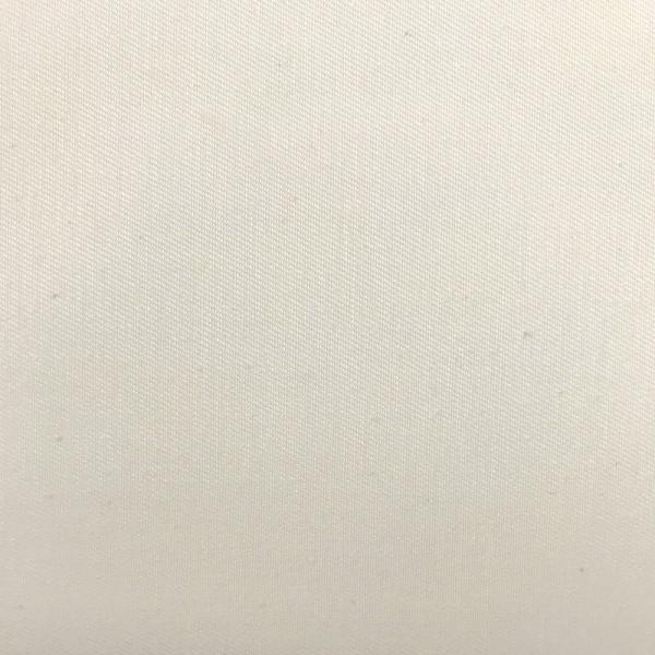 Coupon de tissu gabardine de coton blanc naturel 1,50m ou 3m x 1,50m