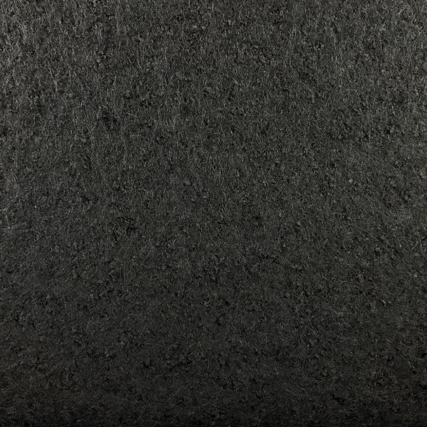 Coupon de tissu laine mélangée bouclette noir 1,50m ou 3m x 1,50m