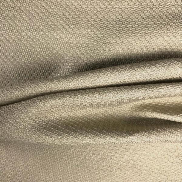 Coupon de tissu en piqué de lin et coton grège 1,50m ou 3m x 1,40m