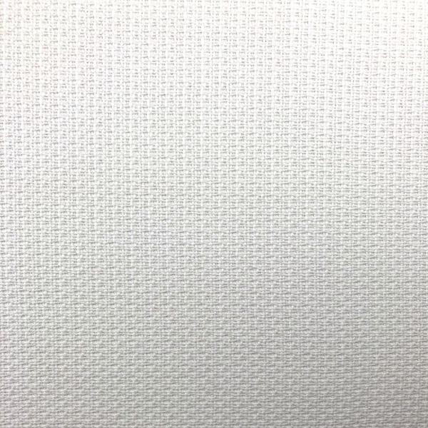 Coupon de tissu en natté de coton blanc naturel 1,50m ou 3m x 1,50m