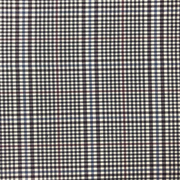Coupon de tissu en polyester mélangé inspiration prince de galle 1,50m ou 3m x 1,40m