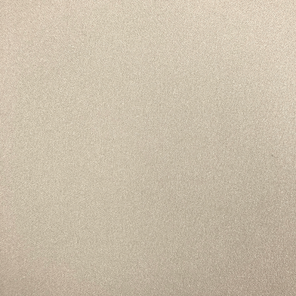 Coupon de tissu crêpe de polyester transparent couleur sable 3m x 1,40m