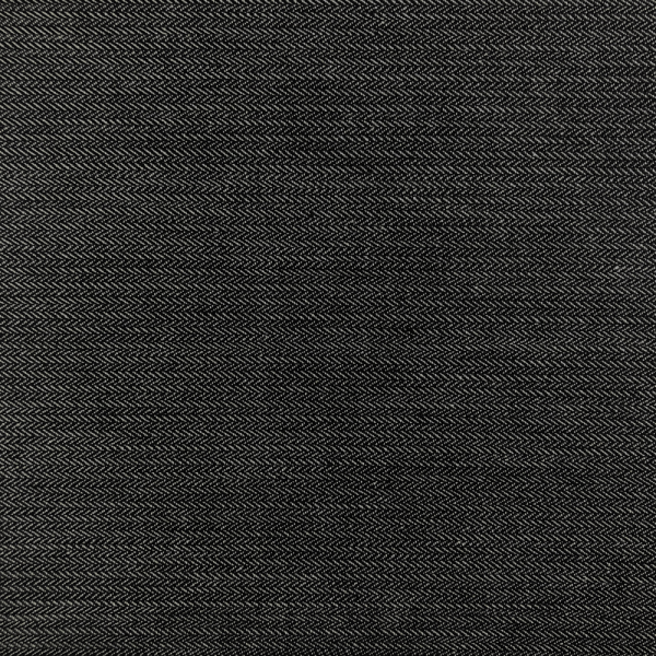Coupon de tissu en jean à motifs mini chevron gris et blanc 3m ou 1m50 x 1,40m
