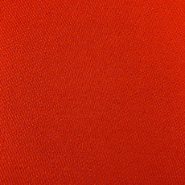 Coupon de tissu en sergé de laine orange 1,50m ou 3m x 1,50m
