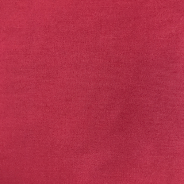 Coupon de tissu en voile de coton couleur cerise 1,50m ou 3m x 1,40m